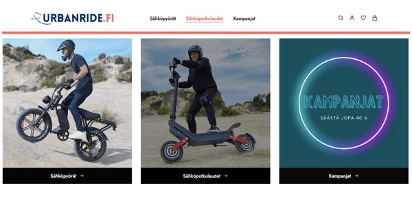 Urbanride.fi – sähköisen liikkumisen franchising Suomessa