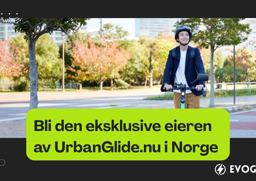 Evoglide UrbanGlide.nu franchise-mulighet i Norge 2025-2026
