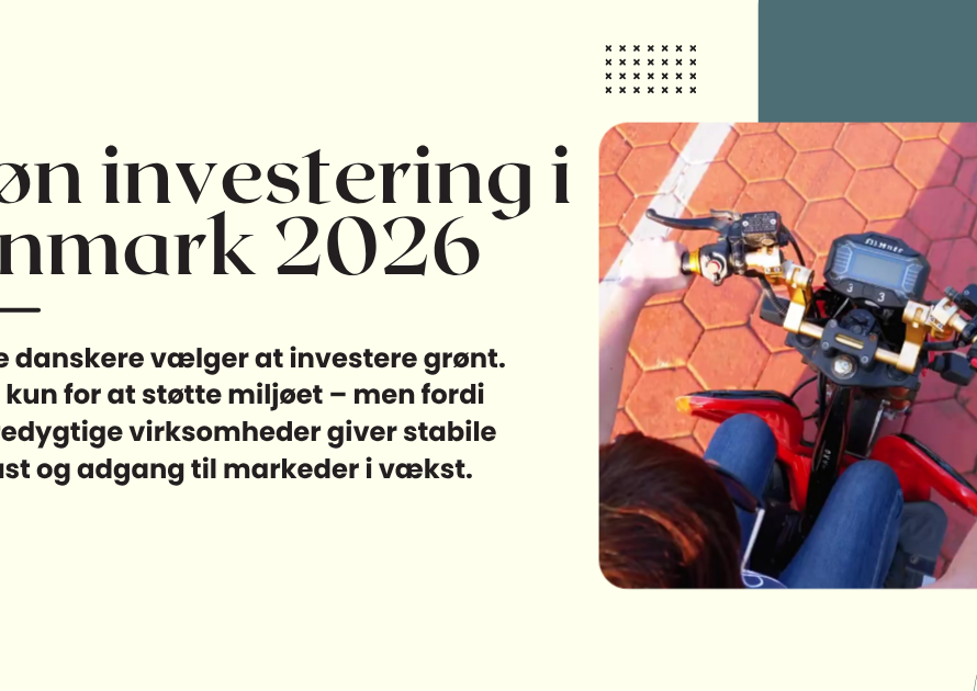 Grøn investering i Danmark – el-mobilitet og bæredygtig forretning