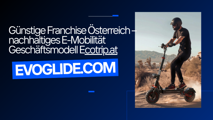 Günstige Franchise Österreich – nachhaltiges E-Mobilität Geschäftsmodell ecotrip.at