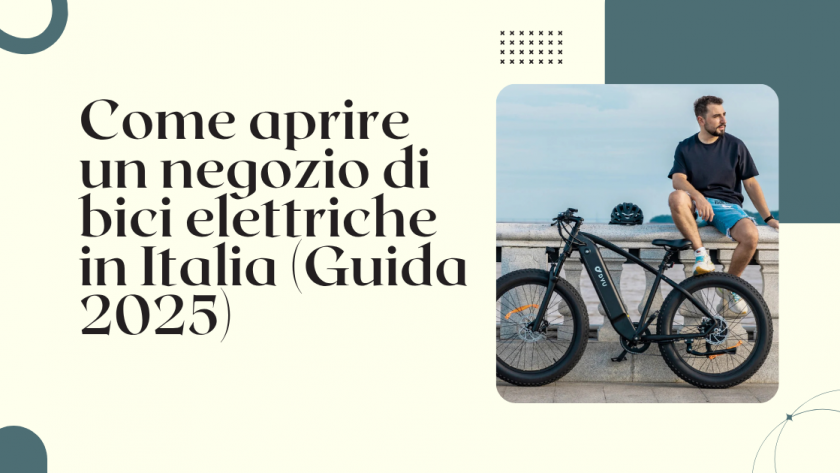 negozio di bici elettriche in Italia