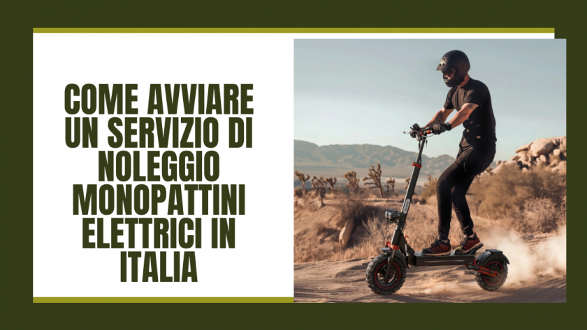 servizio di noleggio monopattini elettrici in Italia